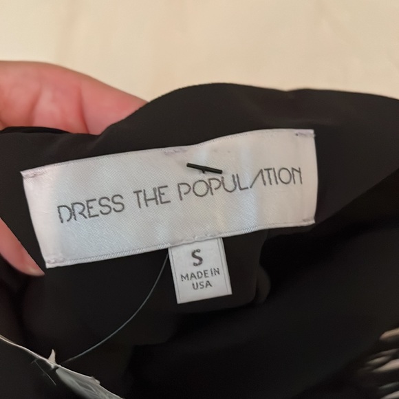 Super fancy cocktail dress. Has fringe at the top and bottom of dress. - Picture 8 of 12